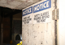 February 10, 2020: Sen. Costa tours the site of the future craft brewery and distillery in Hazelwood.