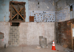 February 10, 2020: Sen. Costa tours the site of the future craft brewery and distillery in Hazelwood.