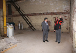 20200210125314_IMFebruary 10, 2020: Sen. Costa tours the site of the future craft brewery and distillery in Hazelwood. G_4480