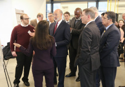 January 24, 2020: Sen. Costa joined Gov. Tom Wolf in Hazelwood to promote the governor’s proposed $12.35 million investment in developing innovation in the region.