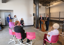September 26, 2019: Sen. Costa joined local officials at the ribbon cutting of Homestead Bakery Lofts.