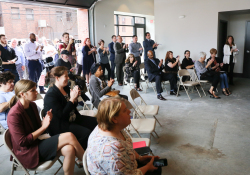 September 26, 2019: Sen. Costa joined local officials at the ribbon cutting of Homestead Bakery Lofts.