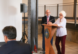 September 26, 2019: Sen. Costa joined local officials at the ribbon cutting of Homestead Bakery Lofts.