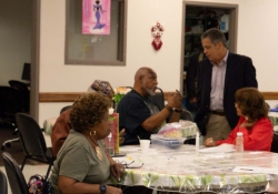 August 27, 2025: Senator Costa attends Homewood Senior Center's Lunch and Learn