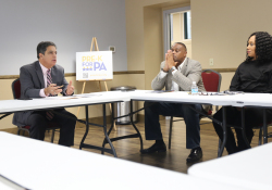 October 25, 2019: Sen. Costa helps celebrate the opening of the new Full-Day Pre-K classroom at the Hosanna House Child Development Center in Wilkinsburg.