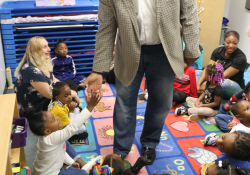October 25, 2019: Sen. Costa helps celebrate the opening of the new Full-Day Pre-K classroom at the Hosanna House Child Development Center in Wilkinsburg.