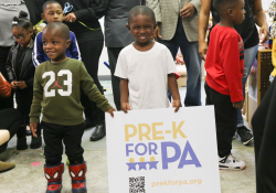 October 25, 2019: Sen. Costa helps celebrate the opening of the new Full-Day Pre-K classroom at the Hosanna House Child Development Center in Wilkinsburg.