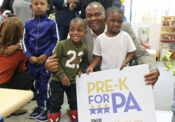 October 25, 2019: Sen. Costa helps celebrate the opening of the new Full-Day Pre-K classroom at the Hosanna House Child Development Center in Wilkinsburg.