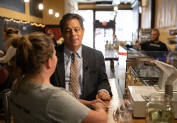 October 19, 2018: Senator Jay Costa tours Fudge Farm as part of his "In the 43rd" tour.