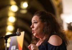 June 11, 2024: Opera Singer Jamie Bastello performs in the Capitol Rotunda at part of Art in the Capitol.