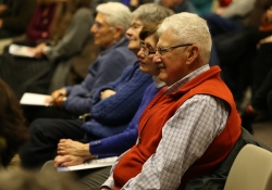 December 6, 2018: Senator Costa speaks at environmental protection event at the Pittsburgh Jewish Community Center in Squirrel Hill.