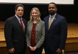 December 6, 2018: Senator Costa speaks at environmental protection event at the Pittsburgh Jewish Community Center in Squirrel Hill.