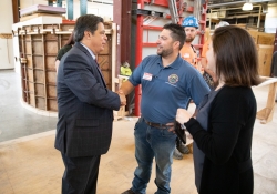 May 10, 2019: Senator Jay Costa attends KML Carpenters 19th annual open house and skills expo.