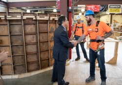 May 10, 2019: Senator Jay Costa attends KML Carpenters 19th annual open house and skills expo.