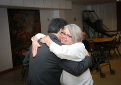 March 9, 2015:  Senator Costa visits the Knoxville Senior Center