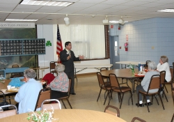 March 9, 2015:  Senator Costa visits the Knoxville Senior Center