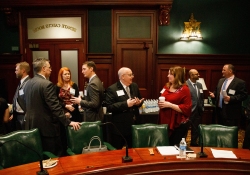 April 26, 2022: Senator Costa speaks to Leadership Pittsburgh, a multi-disciplinary leadership identification, enrichment and networking organization in Southwestern Pennsylvania.