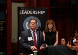 April 26, 2022: Senator Costa speaks to Leadership Pittsburgh, a multi-disciplinary leadership identification, enrichment and networking organization in Southwestern Pennsylvania.