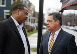 March 23, 2023: Today, State Senator Jay Costa, Mayor Ed Gainey, and Representative Sara Innamorato gathered to call for the speedy passage of the Longtime Owner Occupant Tax Exemption Program (LOOP) in order to protect homeowners living in areas with rapidly increasing property tax rates. If passed, this legislation would allow Pittsburgh’s mayor and city council to freeze the property tax rates for people who have lived in homes they own for a certain period of time. 