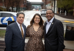 March 23, 2023: Today, State Senator Jay Costa, Mayor Ed Gainey, and Representative Sara Innamorato gathered to call for the speedy passage of the Longtime Owner Occupant Tax Exemption Program (LOOP) in order to protect homeowners living in areas with rapidly increasing property tax rates. If passed, this legislation would allow Pittsburgh’s mayor and city council to freeze the property tax rates for people who have lived in homes they own for a certain period of time. 