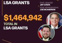 Democratic Leader Jay Costa, Representative Joe McAndrew Announce Over $1.4 Million in LSA Grant Awards