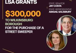 Democratic Leader Jay Costa, Representative Abigail Salisbury Announce LSA Grant Awards Totaling over $2.5 Million