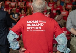 October 4, 2023: Senator Jay Costa joined colleagues and Moms Demand Action Executive Director Angela Ferrell-Zabala and Over 100 Gun Safety Advocates at Statehouse to Call for Action on Gun Safety During Annual Advocacy Day.