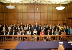 June 4, 2019:  Senator Costa speaks to the NEW Leadership class from the Center for Women in Politics at Chatham University.