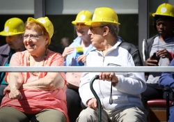 May 16, 2019: Sen. Costa was on hand to celebrate the groundbreaking of the New Riverview, formally Riverview Towers on Brownsville Road.