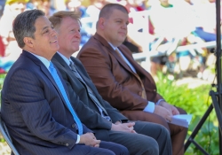 May 16, 2019: Sen. Costa was on hand to celebrate the groundbreaking of the New Riverview, formally Riverview Towers on Brownsville Road.