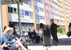 May 16, 2019: Sen. Costa was on hand to celebrate the groundbreaking of the New Riverview, formally Riverview Towers on Brownsville Road.