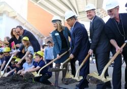 May 16, 2019: Sen. Costa was on hand to celebrate the groundbreaking of the New Riverview, formally Riverview Towers on Brownsville Road.