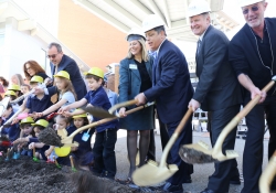 May 16, 2019: Sen. Costa was on hand to celebrate the groundbreaking of the New Riverview, formally Riverview Towers on Brownsville Road.