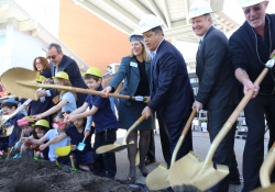 May 16, 2019: Sen. Costa was on hand to celebrate the groundbreaking of the New Riverview, formally Riverview Towers on Brownsville Road.
