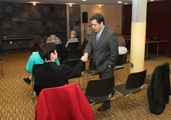 April 11, 2015: Senator Costa holds a townhall meeting in Oakmont.