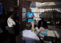 September 3, 2019: Elected officials work as servers for an hour to highlight the need for One Fair Wage