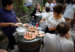 September 3, 2019: Elected officials work as servers for an hour to highlight the need for One Fair Wage