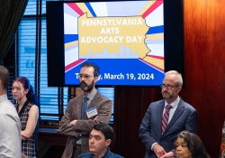 March 19, 2024 − Today, members of the Pennsylvania Legislative Arts and Culture Caucus gathered to celebrate “Arts Advocacy Day” along with Citizens for the Arts in Pennsylvania, a nonprofit advocacy group.