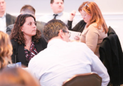 February 21, 2020: Costa discusses education issues with members of the PA Association of School Business Officials.