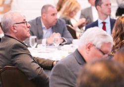 February 21, 2020: Costa discusses education issues with members of the PA Association of School Business Officials.