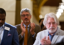June 4, 2019: Senator Jay Costa participates in rally led by the Pennsylvania Budget and Policy Center, advocates for a “budget that puts people first”  to call for a minimum wage increase and other fiscal priorities that benefit working families.