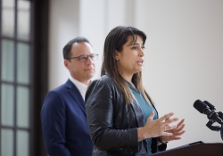 May 27, 2025: Governor Josh Shapiro and Department of Community and Economic Development (DCED) Secretary Rick Siger joined local leaders at the Space Institute at the University of Pittsburgh (Pitt) to highlight the Shapiro Administration’s commitment to fostering Pennsylvania’s innovation economy.