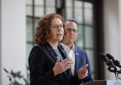 May 27, 2025: Governor Josh Shapiro and Department of Community and Economic Development (DCED) Secretary Rick Siger joined local leaders at the Space Institute at the University of Pittsburgh (Pitt) to highlight the Shapiro Administration’s commitment to fostering Pennsylvania’s innovation economy.