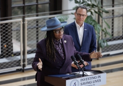 May 27, 2025: Governor Josh Shapiro and Department of Community and Economic Development (DCED) Secretary Rick Siger joined local leaders at the Space Institute at the University of Pittsburgh (Pitt) to highlight the Shapiro Administration’s commitment to fostering Pennsylvania’s innovation economy.