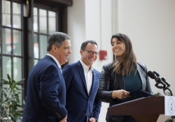 May 27, 2025: Governor Josh Shapiro and Department of Community and Economic Development (DCED) Secretary Rick Siger joined local leaders at the Space Institute at the University of Pittsburgh (Pitt) to highlight the Shapiro Administration’s commitment to fostering Pennsylvania’s innovation economy.