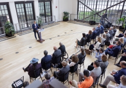 May 27, 2025: Governor Josh Shapiro and Department of Community and Economic Development (DCED) Secretary Rick Siger joined local leaders at the Space Institute at the University of Pittsburgh (Pitt) to highlight the Shapiro Administration’s commitment to fostering Pennsylvania’s innovation economy.