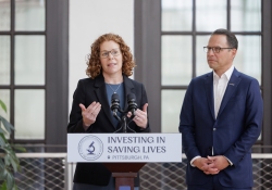 May 27, 2025: Governor Josh Shapiro and Department of Community and Economic Development (DCED) Secretary Rick Siger joined local leaders at the Space Institute at the University of Pittsburgh (Pitt) to highlight the Shapiro Administration’s commitment to fostering Pennsylvania’s innovation economy.