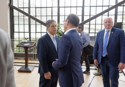 May 27, 2025: Governor Josh Shapiro and Department of Community and Economic Development (DCED) Secretary Rick Siger joined local leaders at the Space Institute at the University of Pittsburgh (Pitt) to highlight the Shapiro Administration’s commitment to fostering Pennsylvania’s innovation economy.