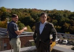 October 11, 2022: Senator Jay Costa visits the Phipps Conservatory.
