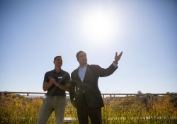 October 11, 2022: Senator Jay Costa visits the Phipps Conservatory.